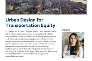 Urban Design for Transportation Equity